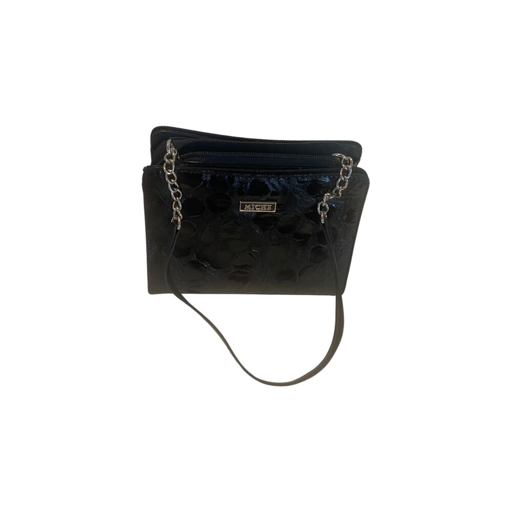 Miche Bag System Petit Purse Black Faux Leather Shell Ava Design Magnetic